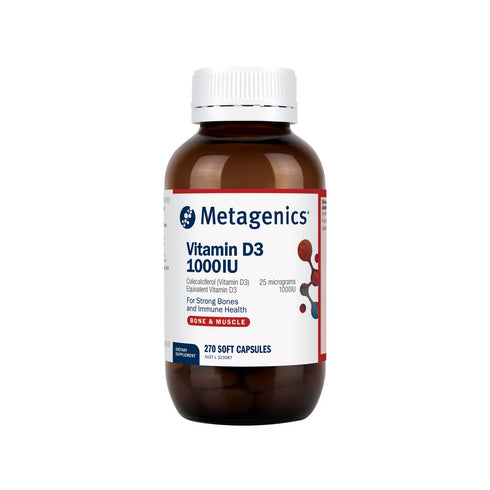Vitamin D3 1000IU 270s-Matakana Pharmacy